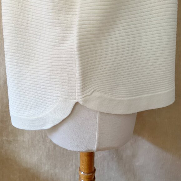 Ardene Ivory Dolman Sleeve Knit Sweater | Size Large - Picture 9 of 14